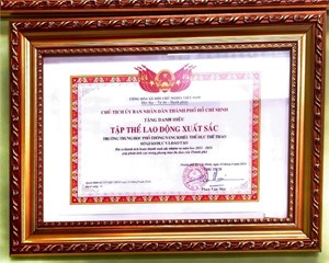 Tập Thể Trường THPT Năng KHiếu TDTT