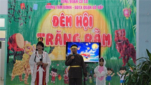 Tưng bừng Đêm Trung Thu tại Trung tâm Giáo dục nghề nghiệp - Giáo dục thường xuyên quận Gò Vấp