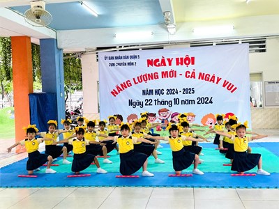 Ngày hội  NĂNG LƯỢNG MỚI - CẢ NGÀY VUI  năm học 2024 - 2025