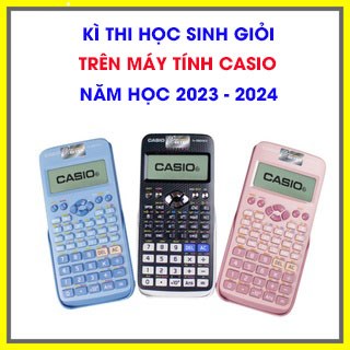 Danh sách học sinh đạt giải CASIO môn Lý - Sinh năm học 2023 - 2024