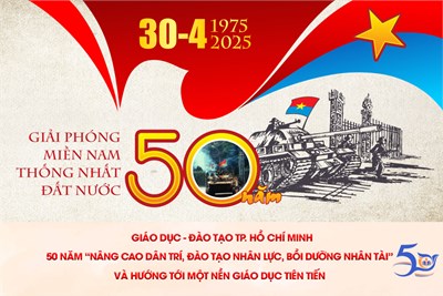 Giáo dục - đào tạo Thành phố Hồ Chí Minh - 50 năm “nâng cao dân trí, đào tạo nhân lực, bồi dưỡng nhân tài” và hướng tới một nền giáo dục tiên tiến