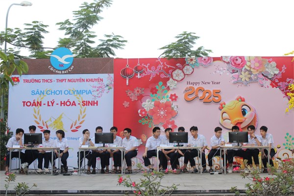 Sân chơi Olympia - Toán - Lí - Hóa - Sinh - Trường THCS - THPT Nguyễn Khuyến năm 2025