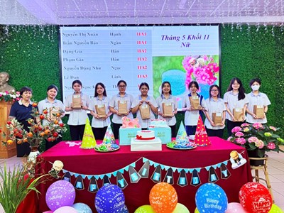 Sinh nhật nội trú tháng 3-4-5/2025