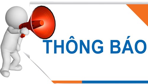 Thông báo mời họp sơ kết học kì 1 và triển khai nhiệm vụ học kì 2