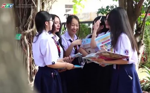 Trường học hạnh phúc TPHCM: Những tiết học mở sinh động trường Trung học phổ thông Phước Long