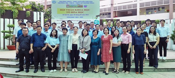 Hội thảo khoa học tổ Hóa Học năm học 2024 - 2025