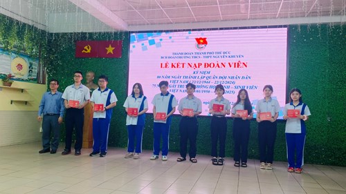 Hoạt động Đoàn trường tháng 12/2024