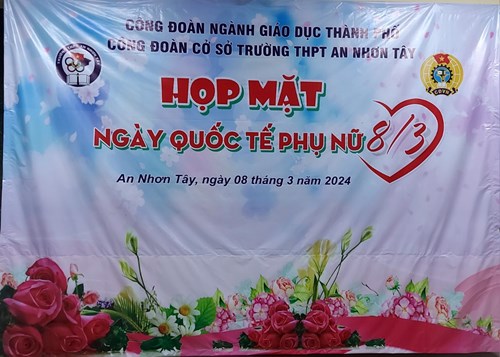 Họp mặt kỷ niệm ngày quốc tế phụ nữ 8/3/2024