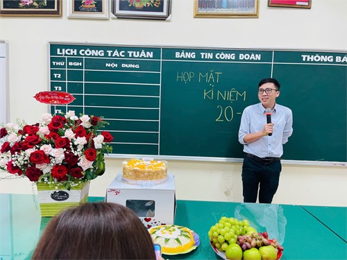 Công đoàn cơ sở trường THPT Bình Chiểu tổ chức kỷ niệm 94 năm ngày thành lập Hội Liên hiệp phụ nữ Việt Nam (20/10/1930 - 20/10/2024)