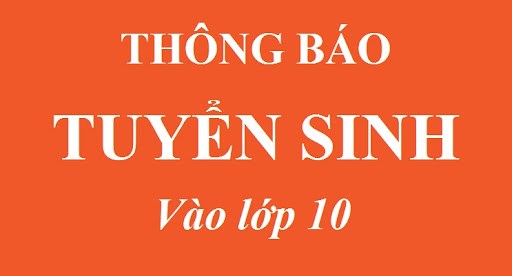 287_Thông báo nhận hồ sơ tuyển sinh 10 Năm học 2024 - 2025