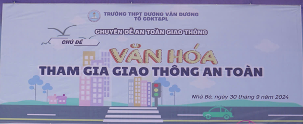 NH2024-2025: Hoạt động giáo dục ngoại khóa - Chuyên đề An Toàn Giao Thông  Văn Hóa Tham Gia Giao Thông An Toàn 