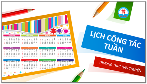 LỊCH CÔNG TÁC TUẦN (từ ngày 19/05 đến ngày 25/05)