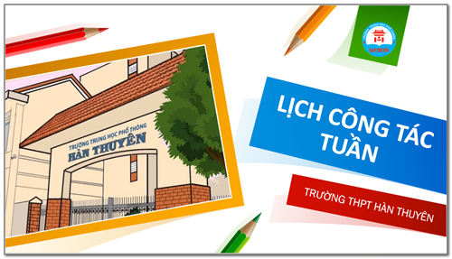 LỊCH CÔNG TÁC TUẦN (từ ngày 28/10 đến ngày 03/11)