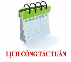 Lịch công tác tuần từ ngày 5/8 đến ngày 11/8/2024