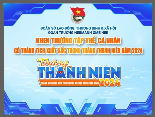 🏆khen thưởng tập thể, cá nhân đã có thành tích xuất sắc trong hoạt động tháng thanh niên năm 2024 với chủ đề: “thanh niên xung kích tình nguyện vì cuộc sống cộng đồng”🏆