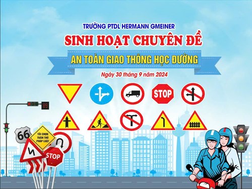 Buổi tuyên truyền An toàn giao thông trường học năm học 2024-2025