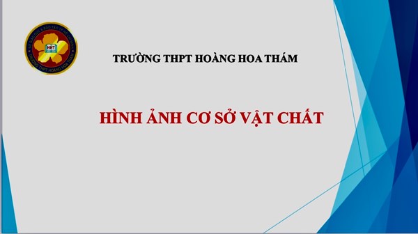 Hình ảnh cơ sở vật chất trường THPT Hoàng Hoa Thám - Năm học 2024-2025