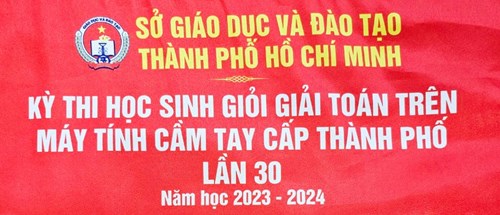 Kết quả Kì thi học sinh giỏi giải toán trên máy tính cầm tay