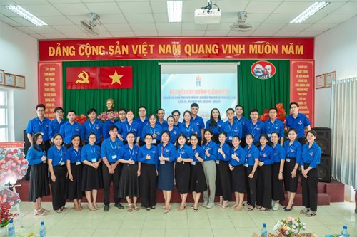 Đại hội chi đoàn giáo viên trường phổ thông năng khiếu thể dục, thể thao bình chánh lần thứ ii, nhiệm kỳ 2024-2027