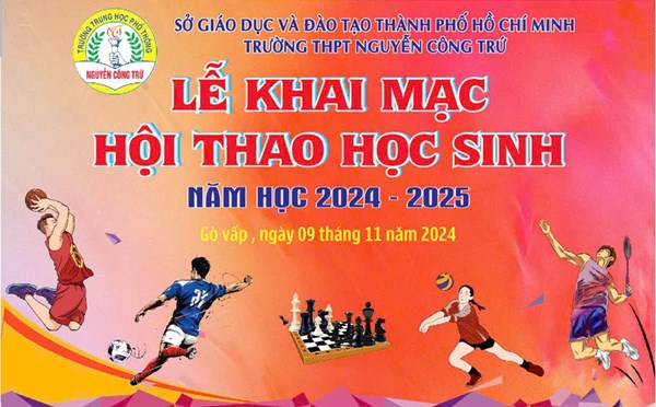 Lễ khai mạc Hội thao học sinh Năm học 2024 - 2025