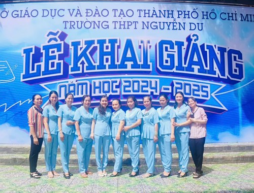 Vài nét về Tổ Văn phòng - Trường THPT Nguyễn Du