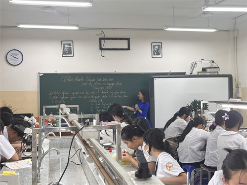 Phương pháp thực hành trong giảng dạy môn sinh học 10