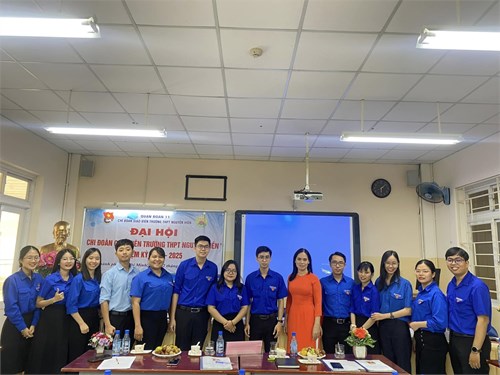 Đại hội CĐGV trường THPT Nguyễn Hiền 2024-2025