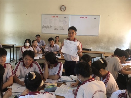 Tổ Địa lý - Hoạt động Nghiên cứu bài học cho Khối 11 - Ngày 21/11/2023 HKI Năm học 2023-2024