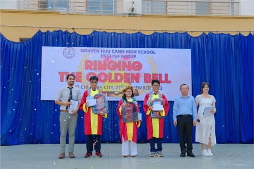 Tổ Tiếng Anh tổ chức cuộc thi Rung chuông vàng  Ringing The Golden Bell  - Năm học 2023-2024