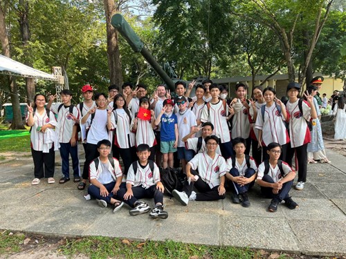 Hành trình đến với địa chỉ đỏ lớp 10a1 năm học 2024-2025