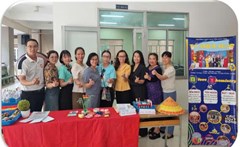 [Tổ Hóa] Gian hàng chào đón học sinh Khối 10 NH 2024-2025