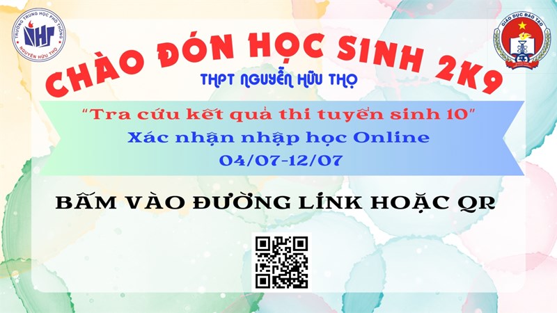 Hướng dẫn CMHS và HS xác nhận nộp hồ sơ trúng tuyển vào lớp 10 trực tuyến