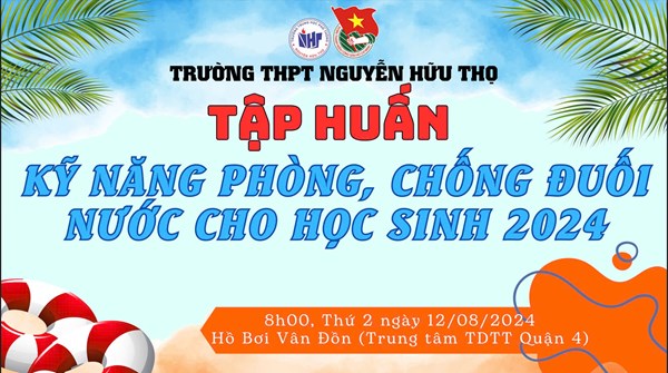 Tập huấn phòng chống đuối nước cho Học sinh Hè 2024