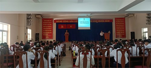 Lớp cảm tình Đoàn lần 1 năm học 2024-2025