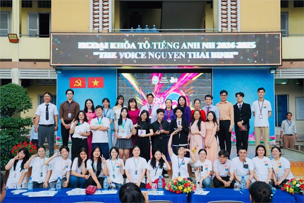 Ngoại khóa tổ tiêng anh trường thpt nguyễn thái bình      the voice ntb- 2025    