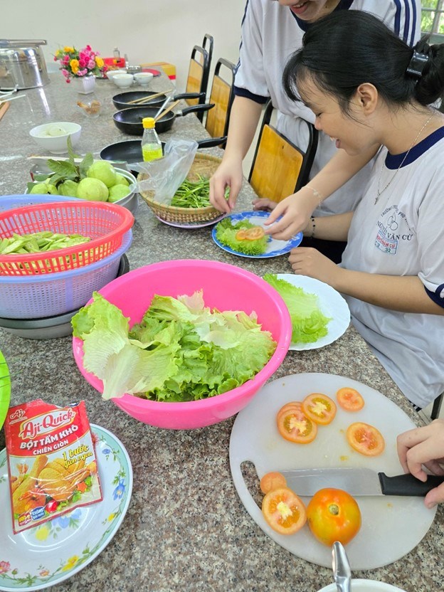 Hoạt động CLB Nghệ thuật ẩm thực - Hè 2024