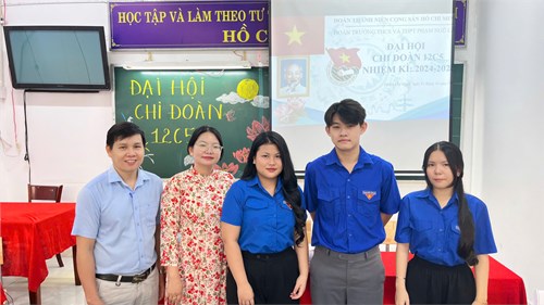 Đại hội chi đoàn mẫu nhiệm kì 2024 - 2025