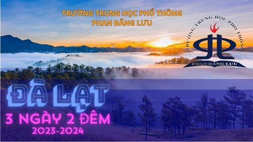 Học sinh Khối 12 tham gia “chuyến đi của thanh xuân” tươi đẹp này ở thành phố Đà Lạt.