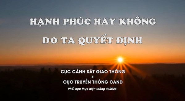 Phim hội nghị 06 tháng. Bảo đảm TTATGT cho lứa tuối học sinh