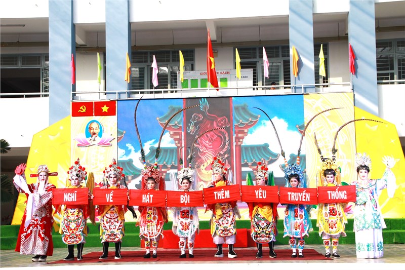 Chương trình “Sân khấu học đường giới thiệu nghệ thuật hát Bội”