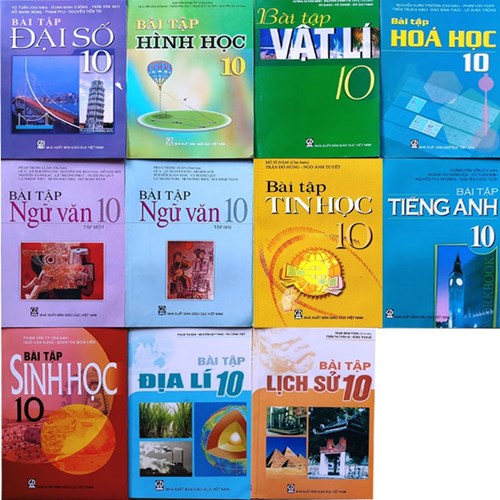 Danh mục sách giáo khoa lớp 10 năm học 2024-2025