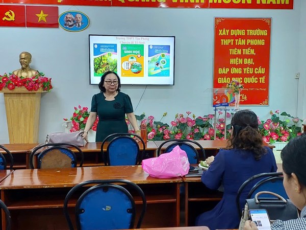 Sinh hoạt chuyên đề tổ Sinh học năm học 2024 - 2025