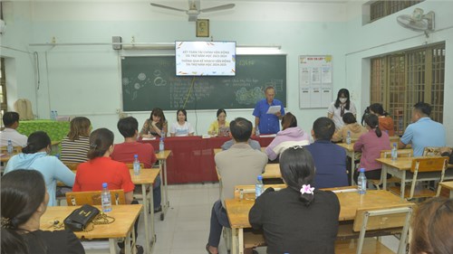 Hội nghị Cha mẹ học sinh lần 1 năm học 2024-2025.