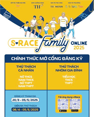 🏃Thử thách S-Race Online 2025 cùng học sinh THPT Ten Lơ Man