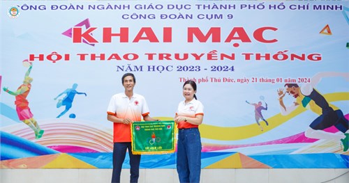 Khai mạc hội thao truyền thống cụm công đoàn 9