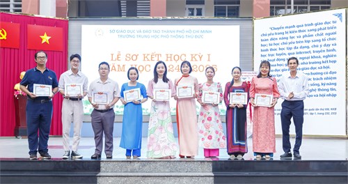 Lễ sơ kết học kỳ 1 năm học 2024-2025