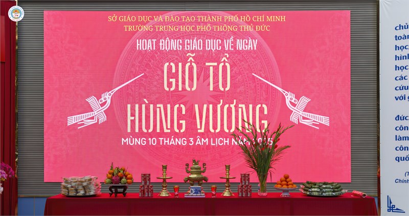 Hoạt động giáo dục về ngày Giỗ tổ Hùng Vương