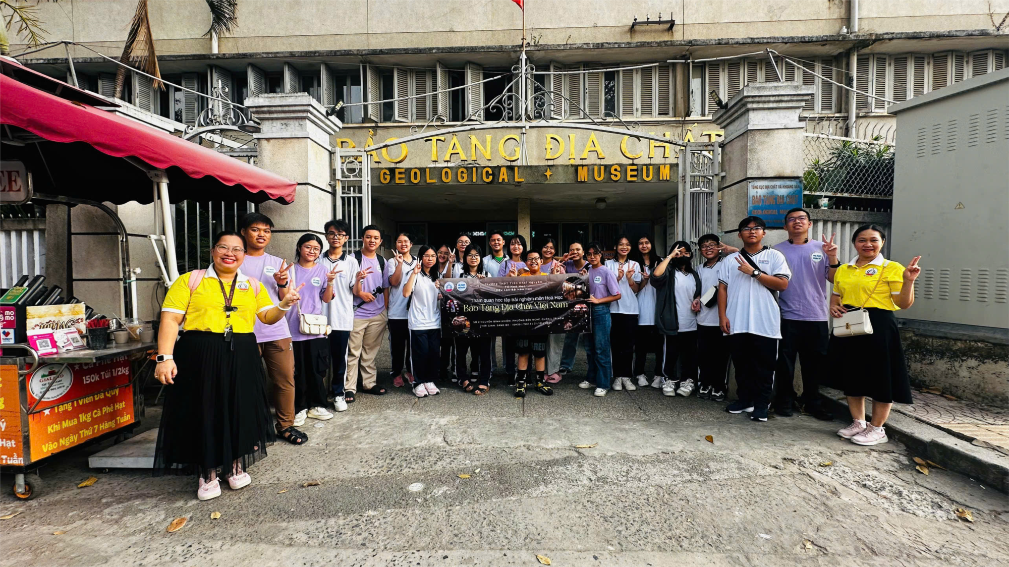 CÂU LẠC BỘ HÓA HỌC: Chủ đề  Tham quan học tập, trải nghiệm tại bảo tàng địa chất Việt Nam 
