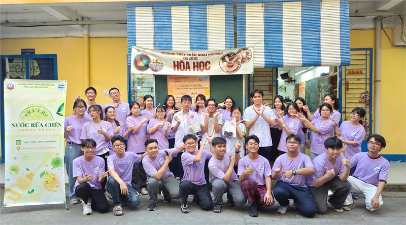 CÂU LẠC BỘ HÓA HỌC: Chủ đề  Pha chế nước rửa chén hương chanh  - Nước rửa chén Hóa Nguyên