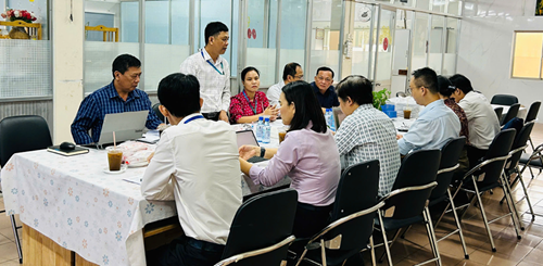 Trường THPT Trần Phú tiếp Đoàn kiểm tra dạy thêm, học thêm của trường